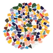 200g Colorful DIY Mosaic Tiles Pretty Ceramic Mosaic Tiles Delicate Mosaic Tiles